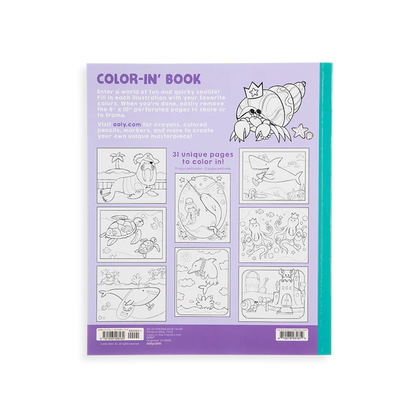 Outrageous Ocean Colouring Book