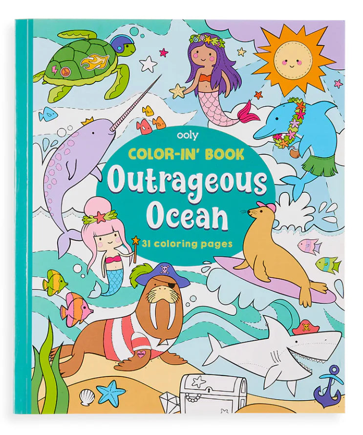 Outrageous Ocean Colouring Book