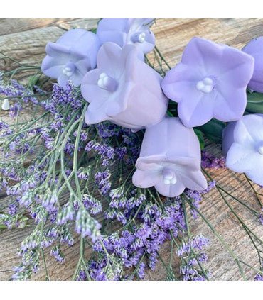 Natural Rubber Bellflower Teether