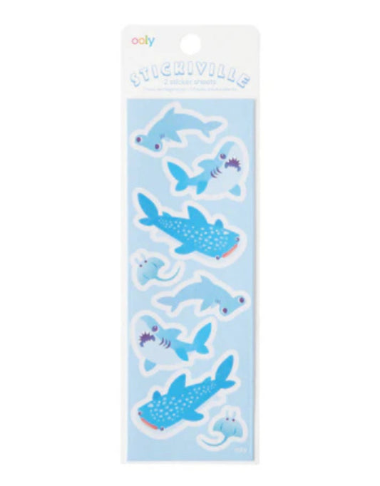 Stickiville Sharks & Rays Stickers