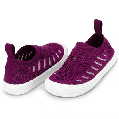 Orchid Breeze Knit Slip-On Shoes