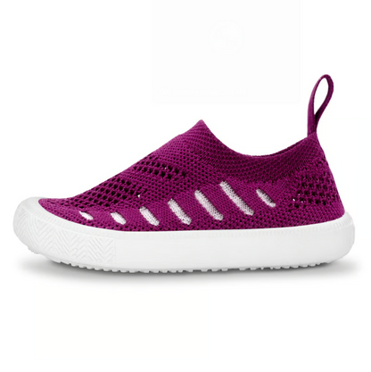 Orchid Breeze Knit Slip-On Shoes