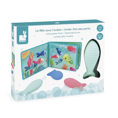Party Under the Sea Bath Book & Toys