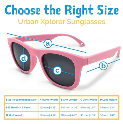 Urban Explorer Sunglasses- Peachy Pink