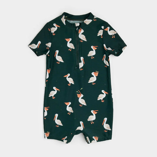 Pelicans 1pc. Baby Swim Romper
