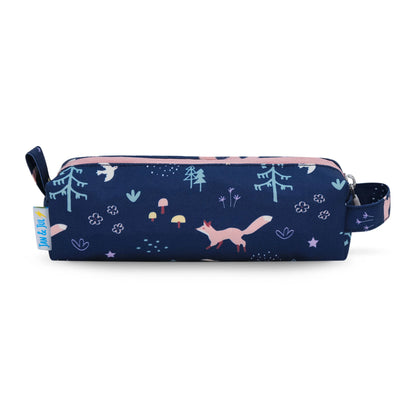 Kids Pencil Case- Navy Forest