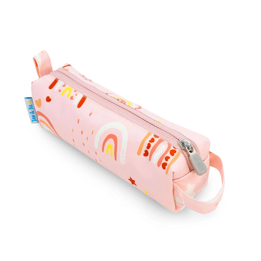 Kids Pencil Case- Pink Rainbow