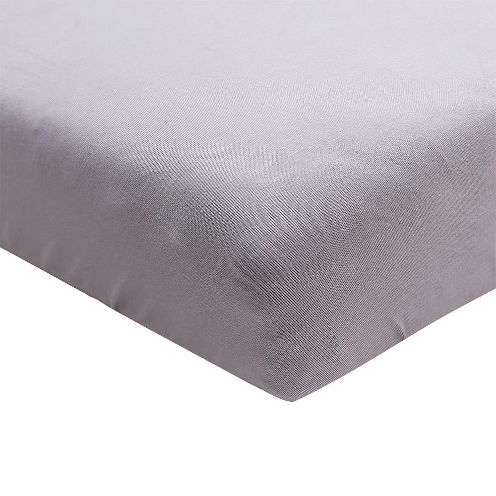 Bamboo Crib Sheet- Periwinkle