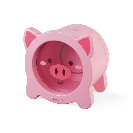 Wooden Piggy Bank- Pig