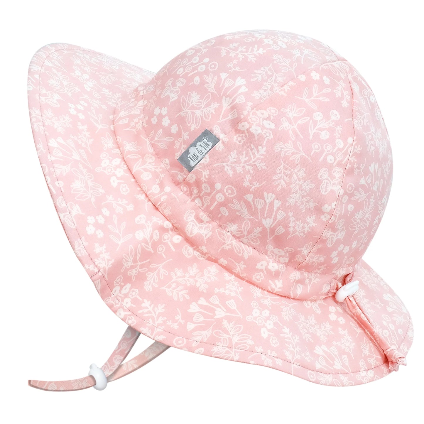 Cotton Floppy Hat- Pink Prairie