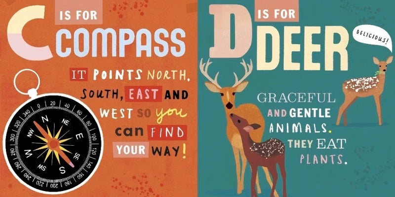 Mrs. Peanuckle's Hiking Alphabet Board Book