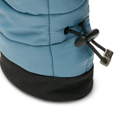 Baby Puffer Booties- Denim Blue