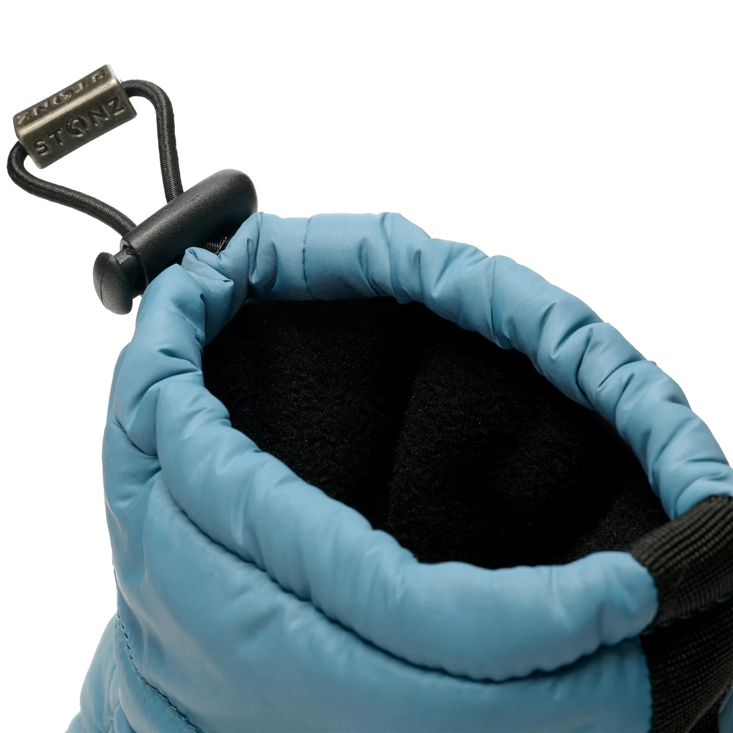 Toddler Puffer Booties- Denim Blue