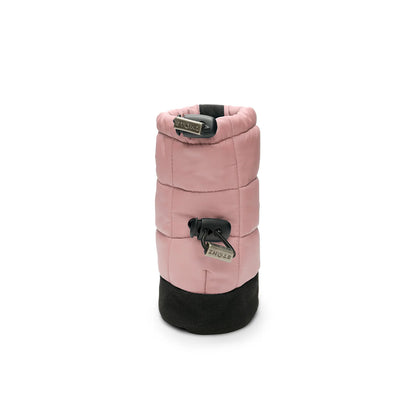 Baby Puffer Booties- Haze Pink