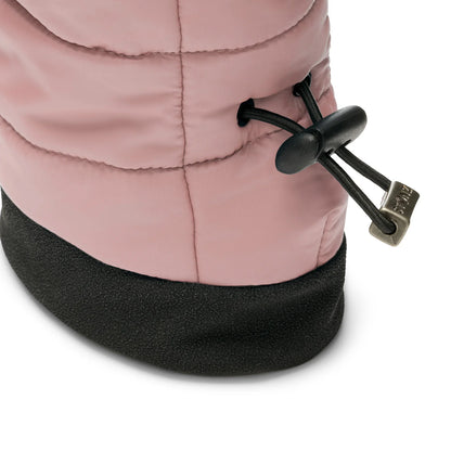 Baby Puffer Booties- Haze Pink