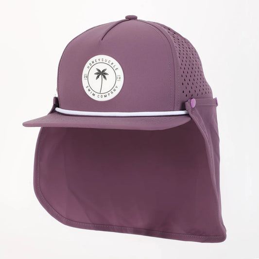 Snapback Sunhat- Purple