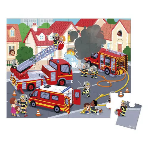 24pc. Firefighters Jigsaw Puzzle