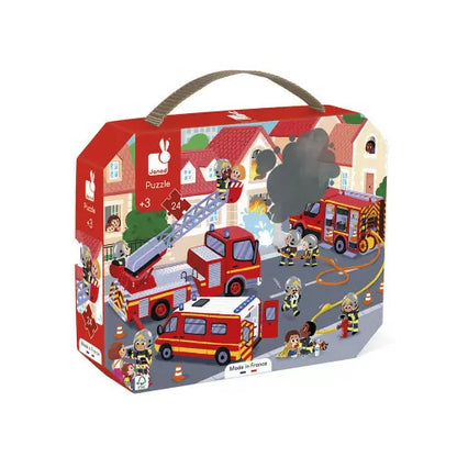 24pc. Firefighters Jigsaw Puzzle
