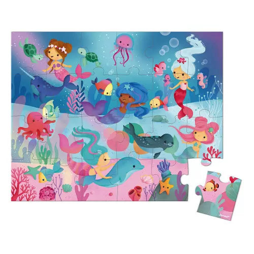 24pc. Mermaids Jigsaw Puzzle