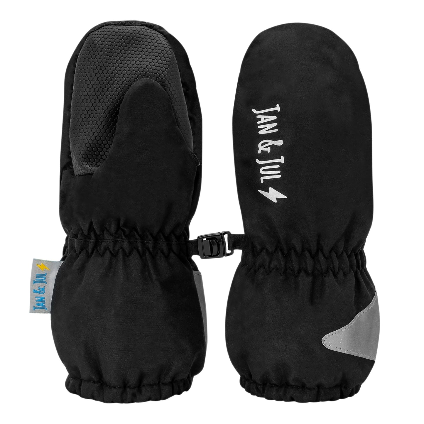 Cozy-Dry Rain Mittens- Black