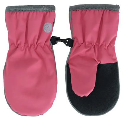 Waterproof Midseason Mittens- Rose