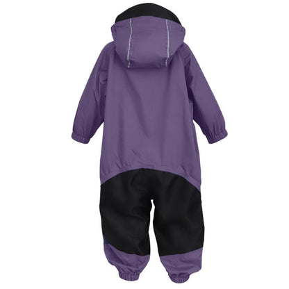 Fleece-Lined Rain Suit- Dark Lavender