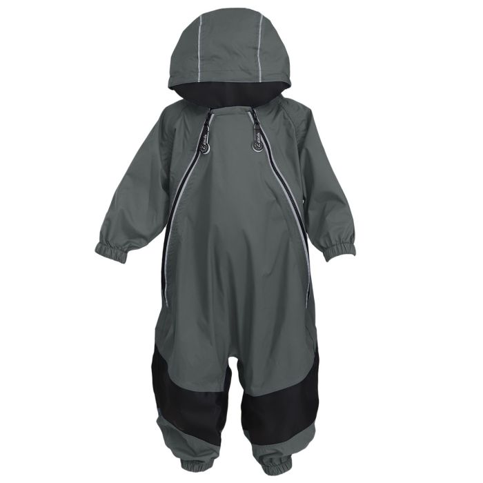 Fleece-Lined Rain Suit- Dark Sage