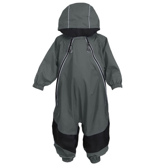 Fleece-Lined Rain Suit- Dark Sage