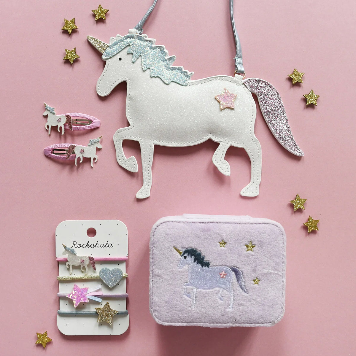 Unicorn Star Clips