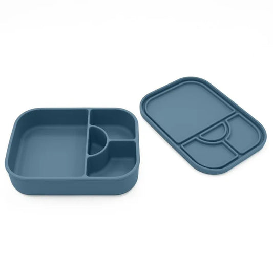 Divided Silicone Lunch Box- Wave