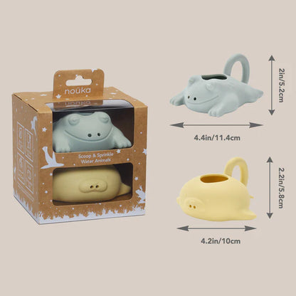 Silicone Scoop & Sprinkle Water Animals