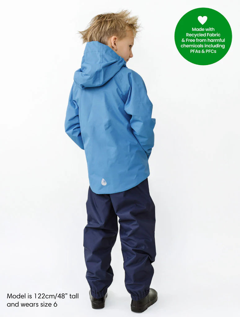 Navy Shell Splash Pants