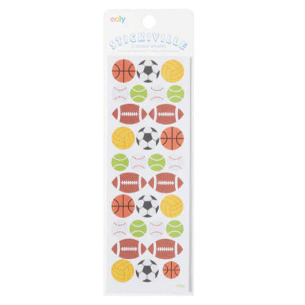 Stickiville Sports Balls Stickers