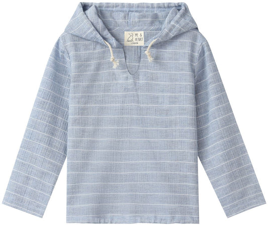 St. Ives Hooded Woven Top