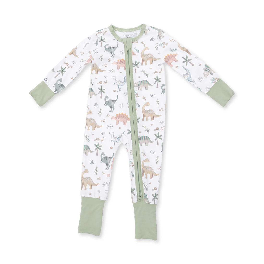 Convertible 2-Way Zipper Romper- Sweet Baby Dinos
