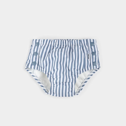 Blue Striped Swim Diaper