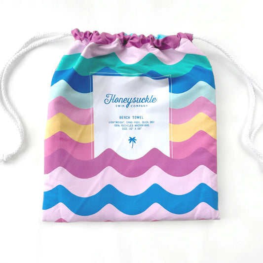Beach Towel- Hue-nami