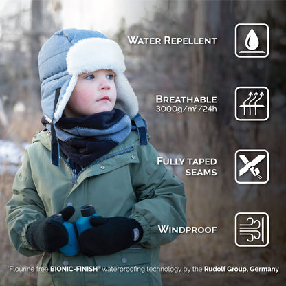 Toasty-Dry Trapper Hat- Dusty Pink