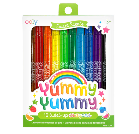 Yummy Yummy Scented Twist-Up Crayons
