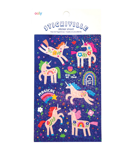 Stickiville Magical Unicorns Stickers