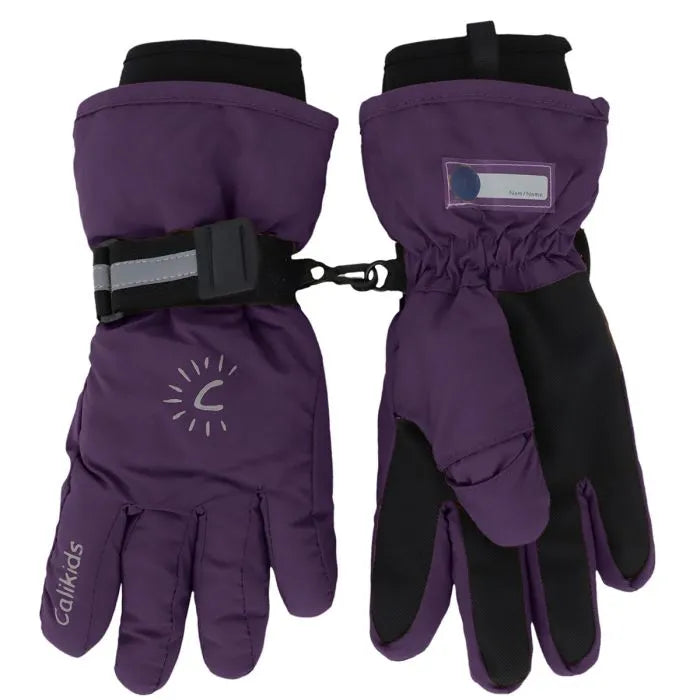 Neoprene Cuff Winter Gloves- Blackberry