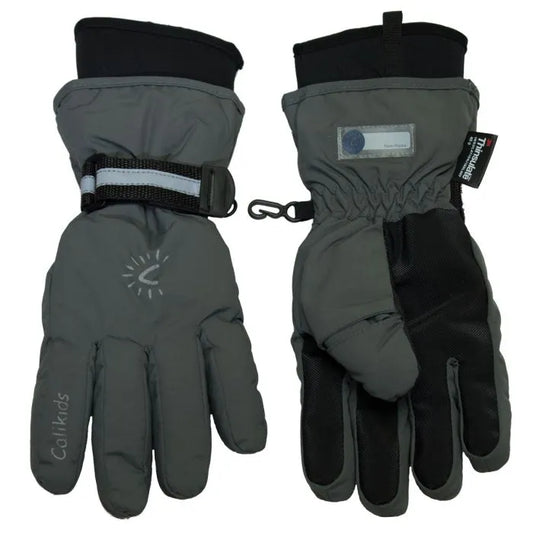 Neoprene Cuff Winter Gloves- Charcoal