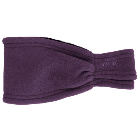 Fleece Headband- Blackberry