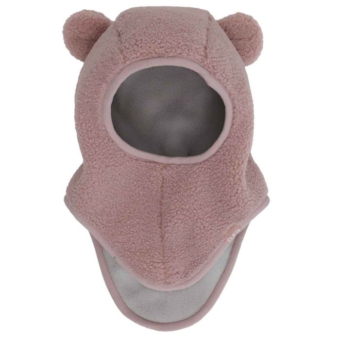 Toddler Teddy Balaclava- Misty Rose