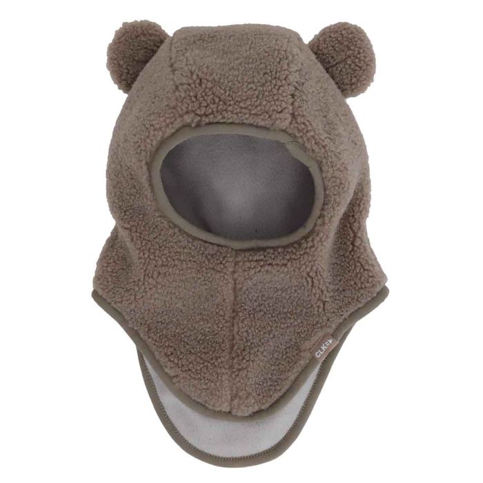Toddler Teddy Balaclava- Mocha