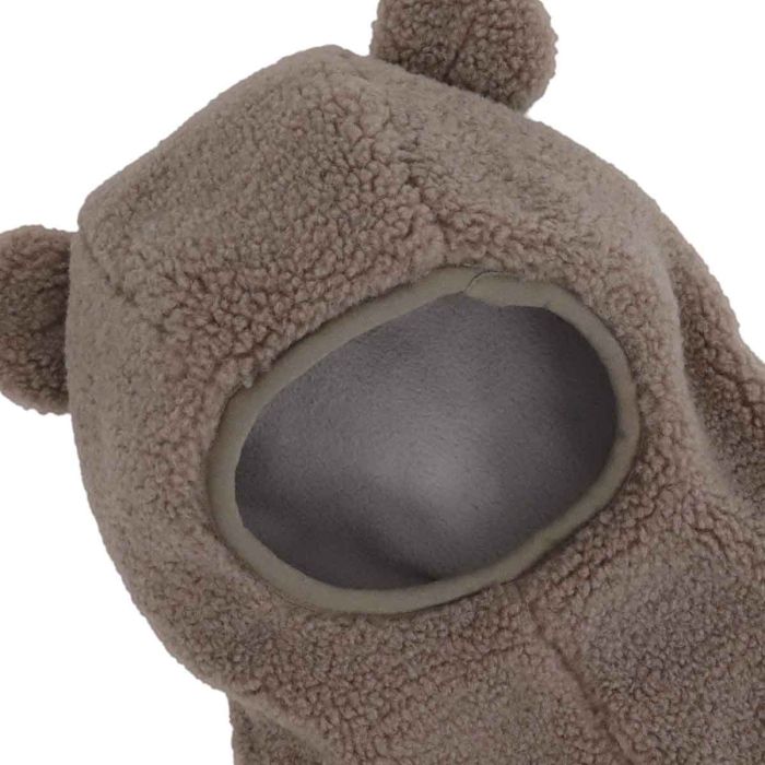 Toddler Teddy Balaclava- Mocha