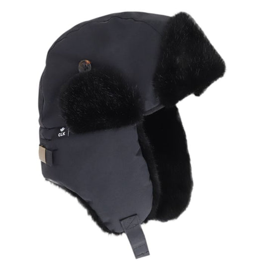 Winter Aviator Hat- Black
