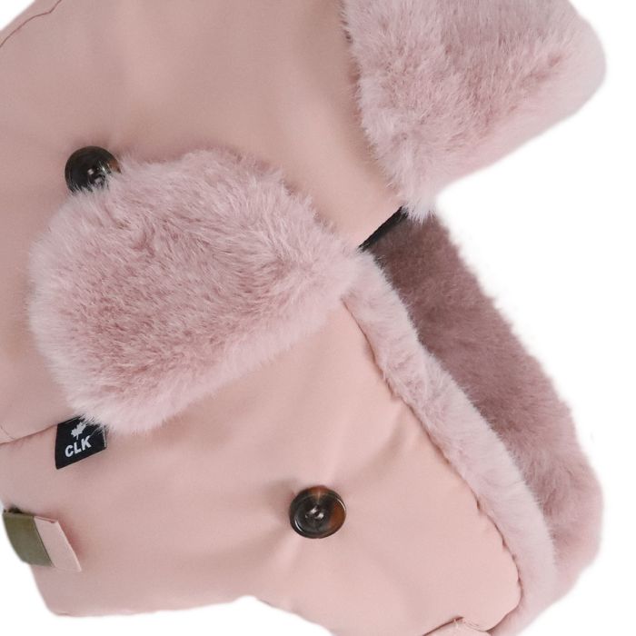 Winter Aviator Hat- Rose