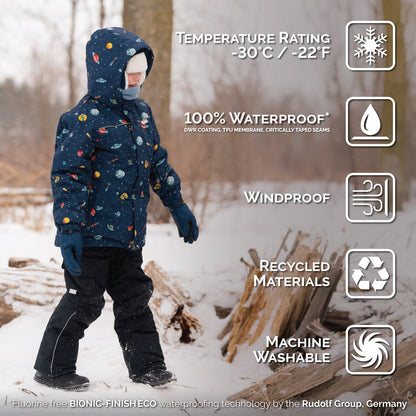 Toasty-Dry Kids Snow Jacket- Planet Patrol