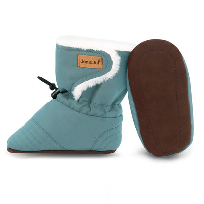 Stay-Put Winter Booties- Dark Spruce